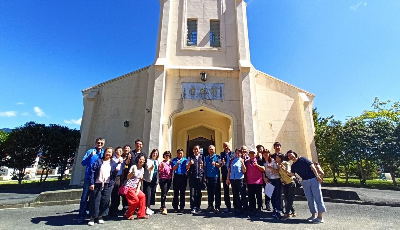 台中市政府文化局参访梨山耶稣堂