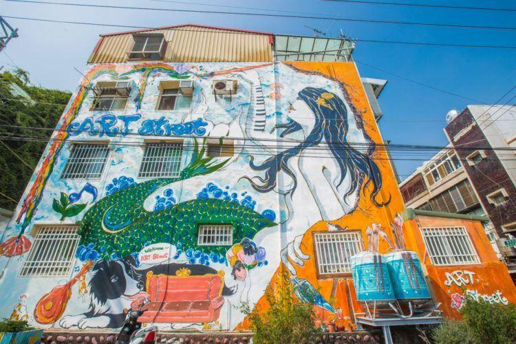 東海藝術街-圖  台中市政府觀旅局